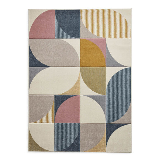 Matrix FE663 Multi Modern Rug