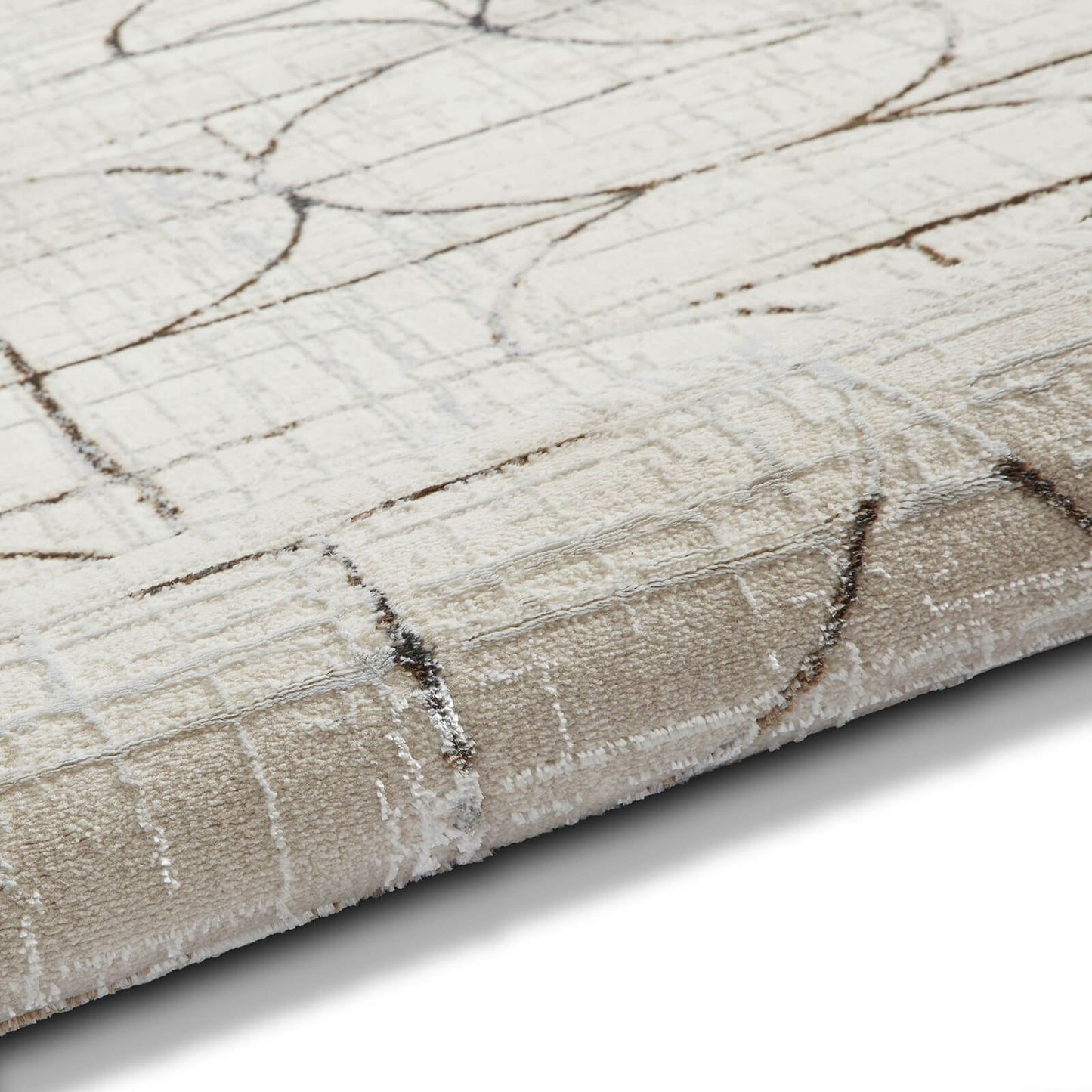 Creation G2851 Beige/Silver Modern Rug