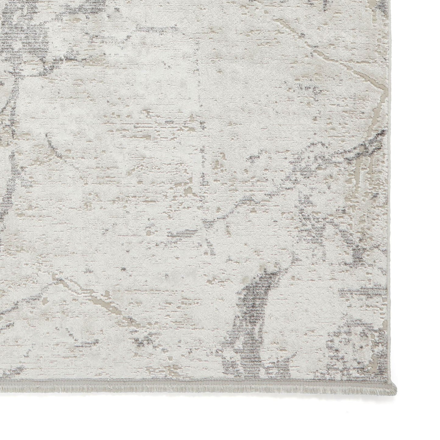 Mirage MR15 Grey Modern Abstract Rug - 200 x 290cm (6ft 6" x 9ft 6")
