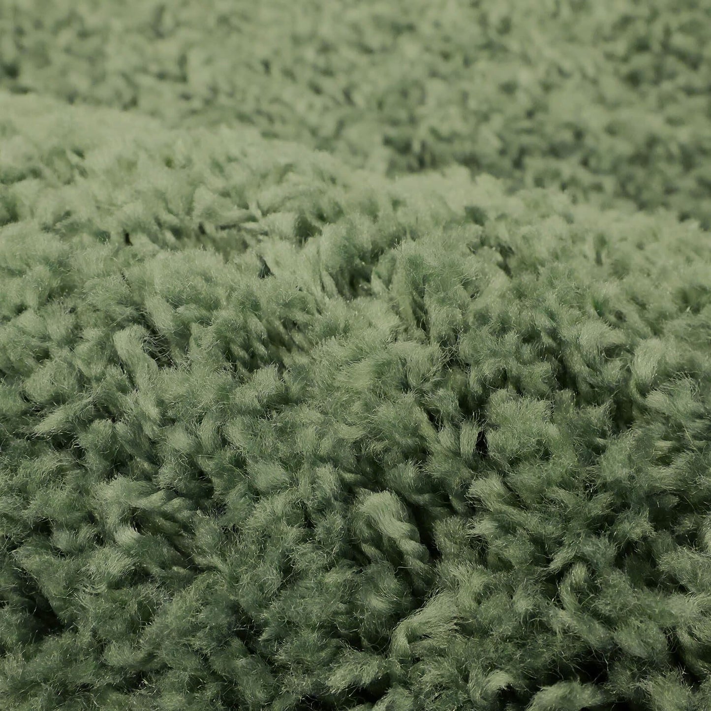 Jazz Shaggy Sage Plain Rug - 120 X 170cm (4ft 0" x 5ft 6")