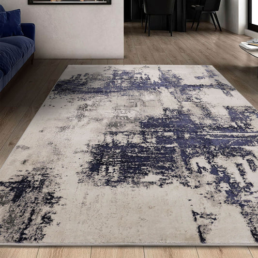 Dusk Marble Navy Rug