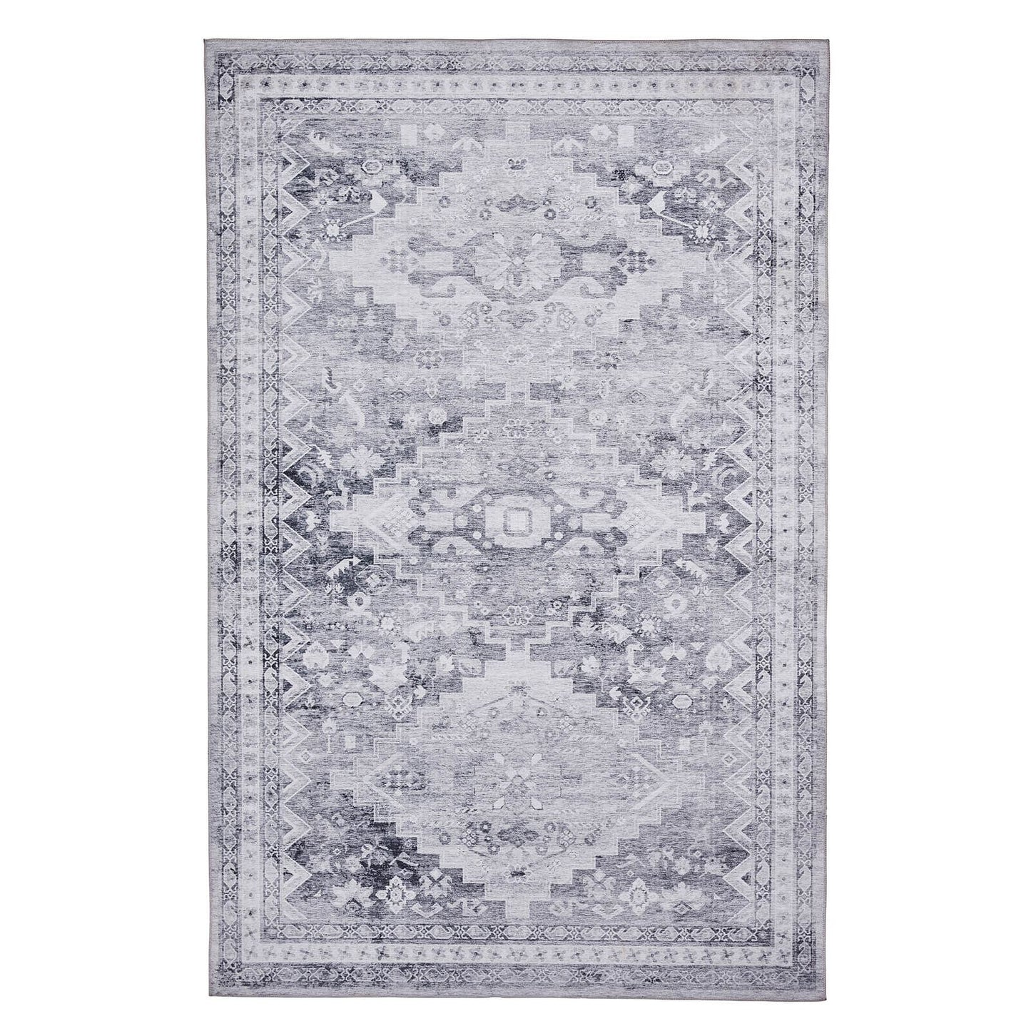 Topaz H1265 Grey Traditional Rug