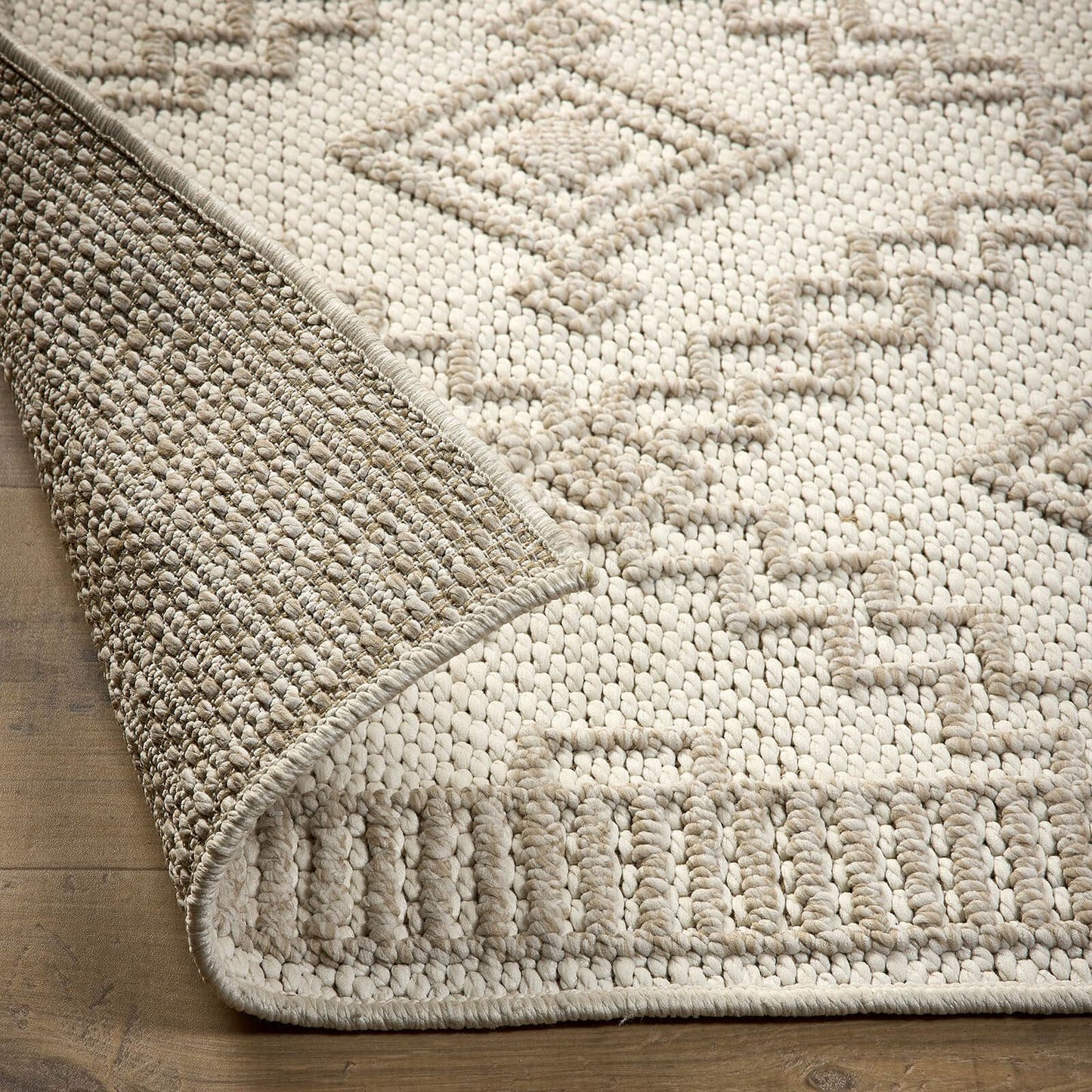 Origins Atlas Diamond Cream Rug