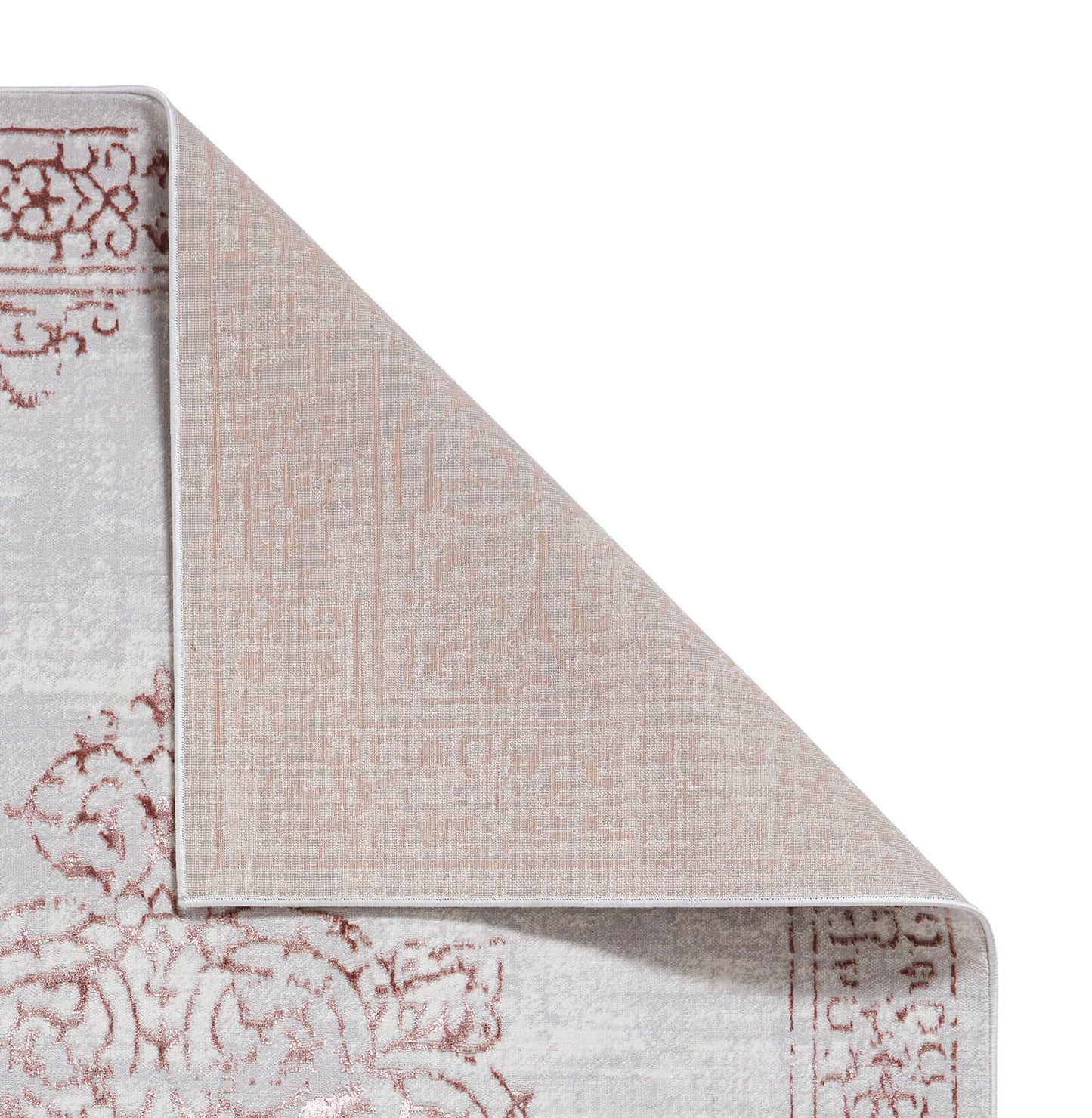 Artemis B9076A Rose / Silver Traditional Rug