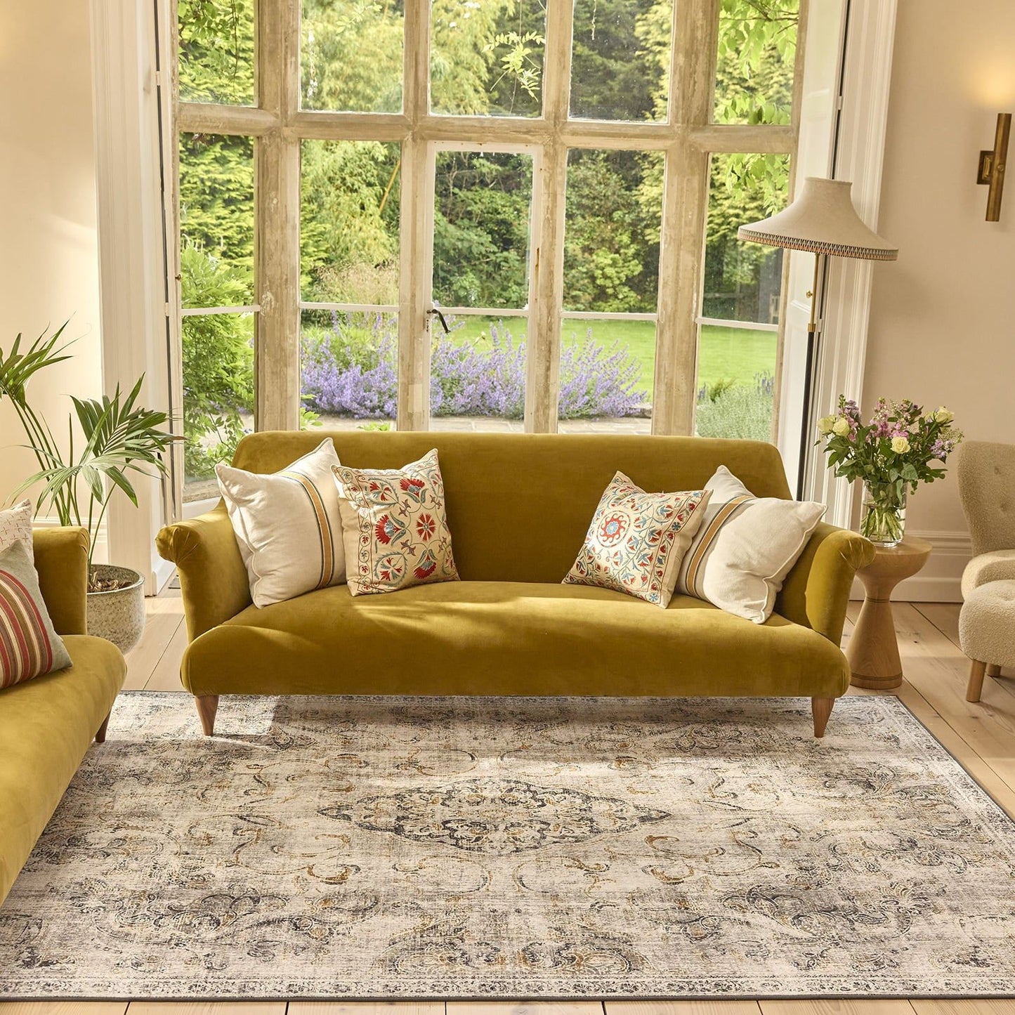 Hug Rug Eco-Washable Baroque Rug