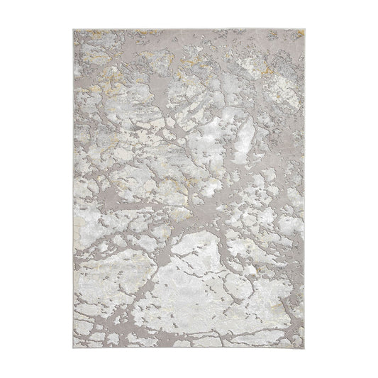 Apollo 2677 Grey/Gold Modern Rug