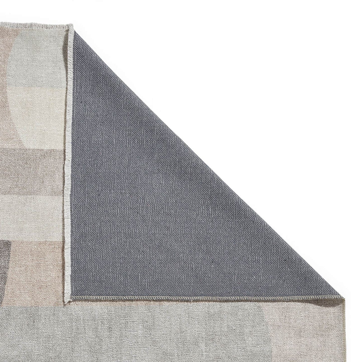 Whisper H1068 Beige Modern Washable Rug
