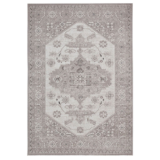 Miami 19517 Grey/Beige Flatweave Rug