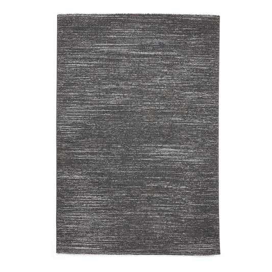 Flores 1930 Charcoal Modern Rug