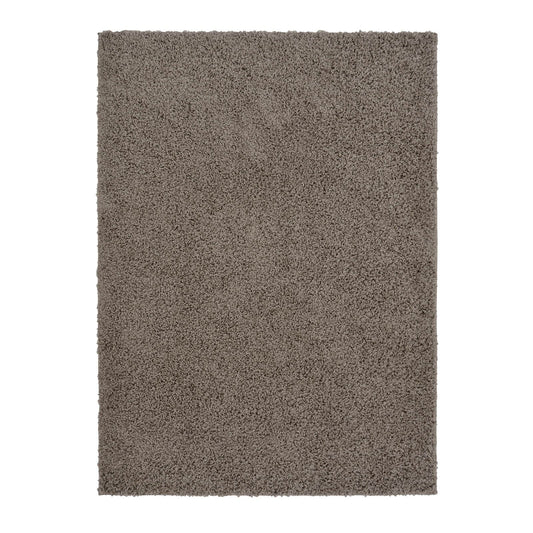 Jazz Shaggy Dark Natural Plain Rug