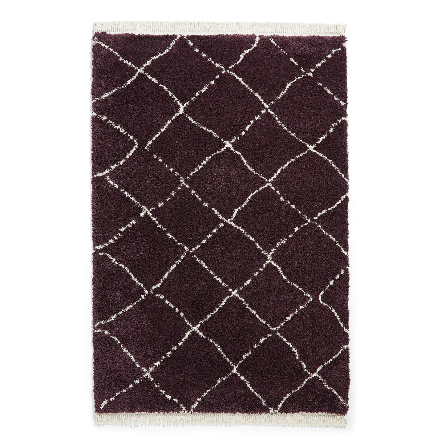 Boho 5413 Purple Berber Rug