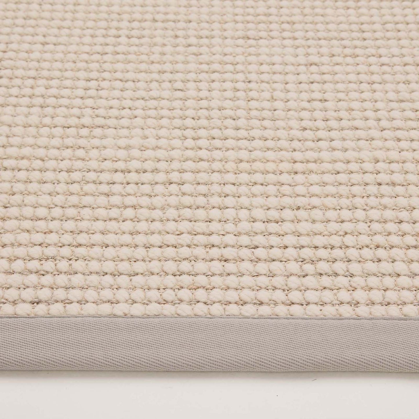 Origins Sisal Boucle with Soft Grey Border 67x200