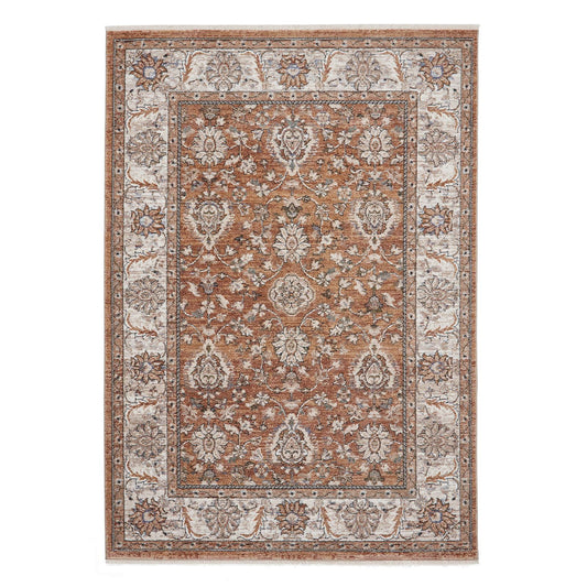 Vintage 35027 Terracotta Traditional Rug