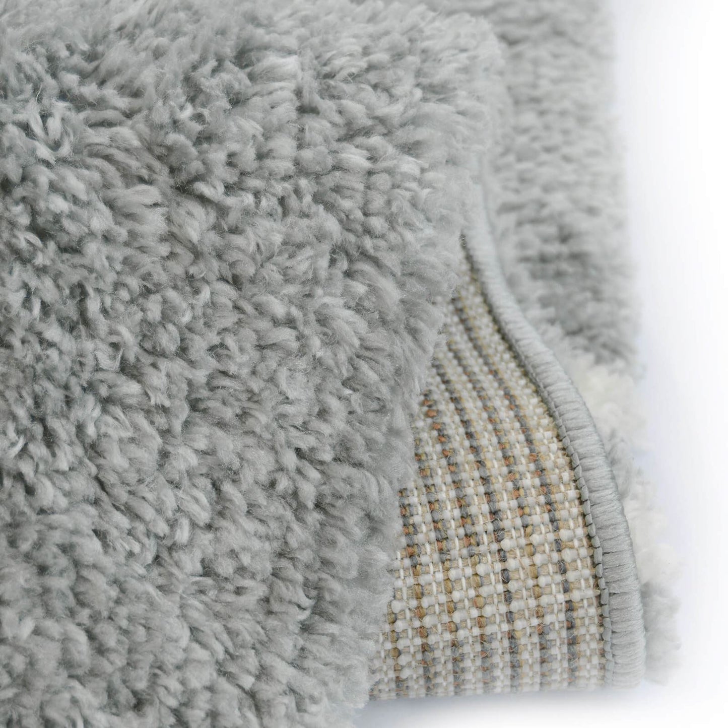 Snug Grey Bubbles Rug