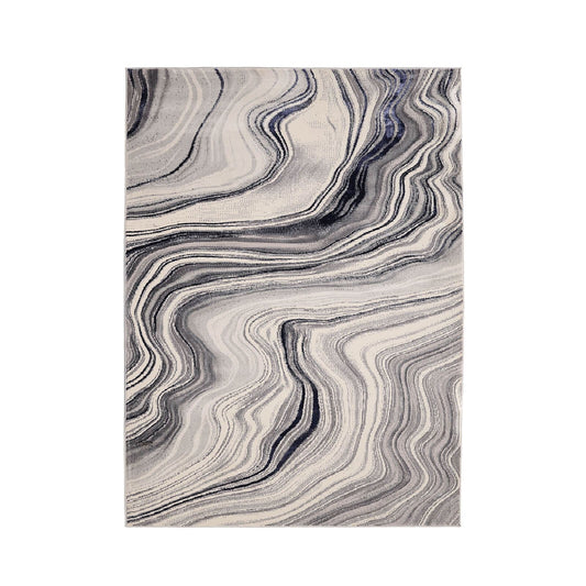 Dusk Watercolour Grey Rug