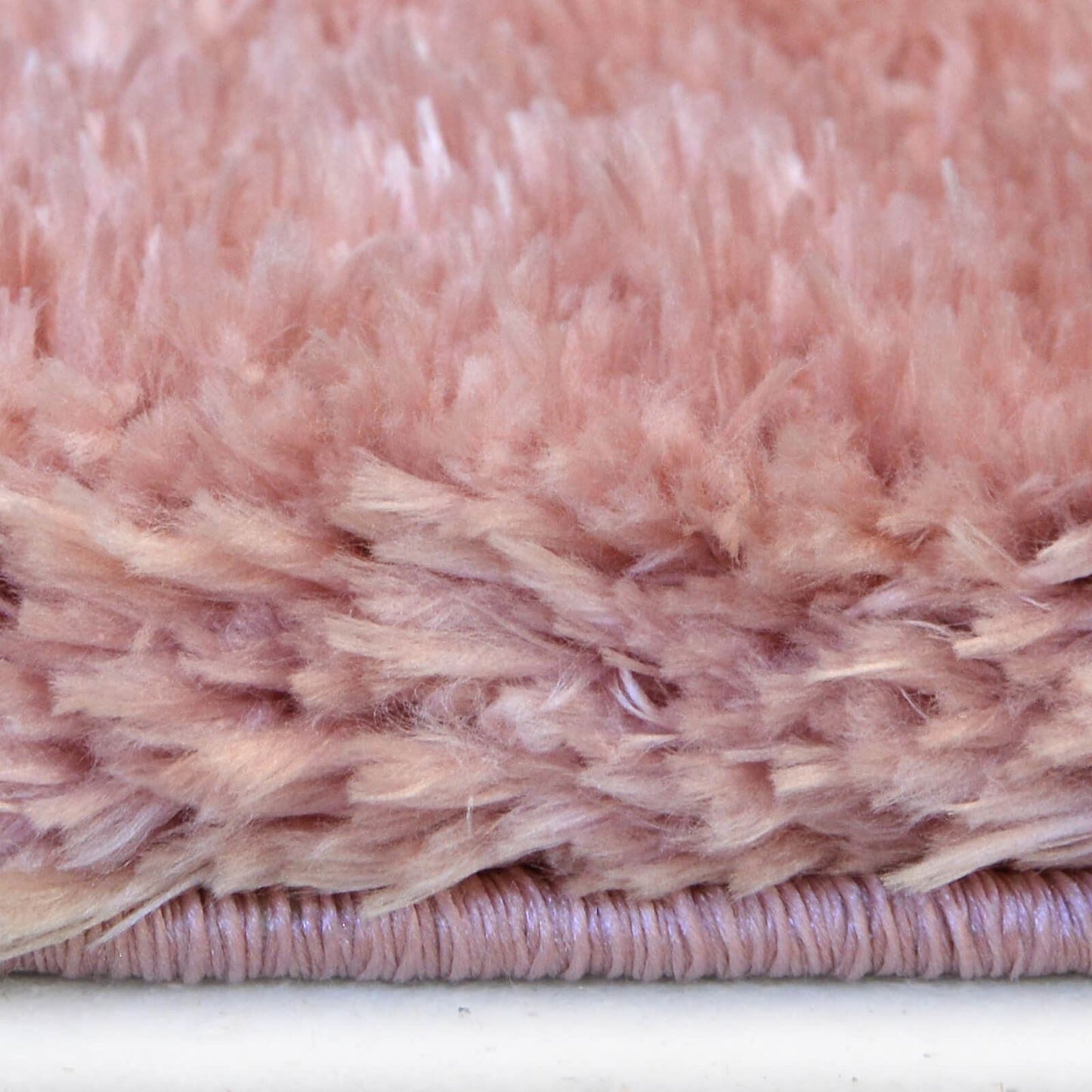 Lagom Pink Plain Rug