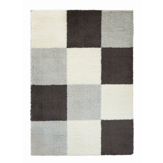 Snug Grey Blocks Rug