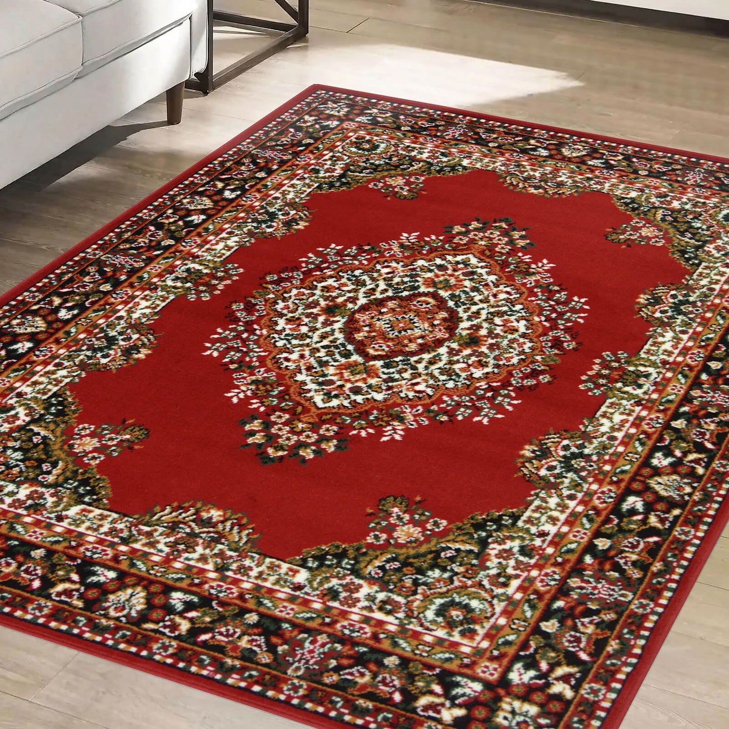 Maestro Red Traditional Rug