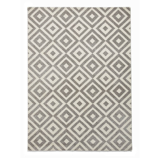 Brooklyn BRK89 (24367) Grey/White Modern Rug