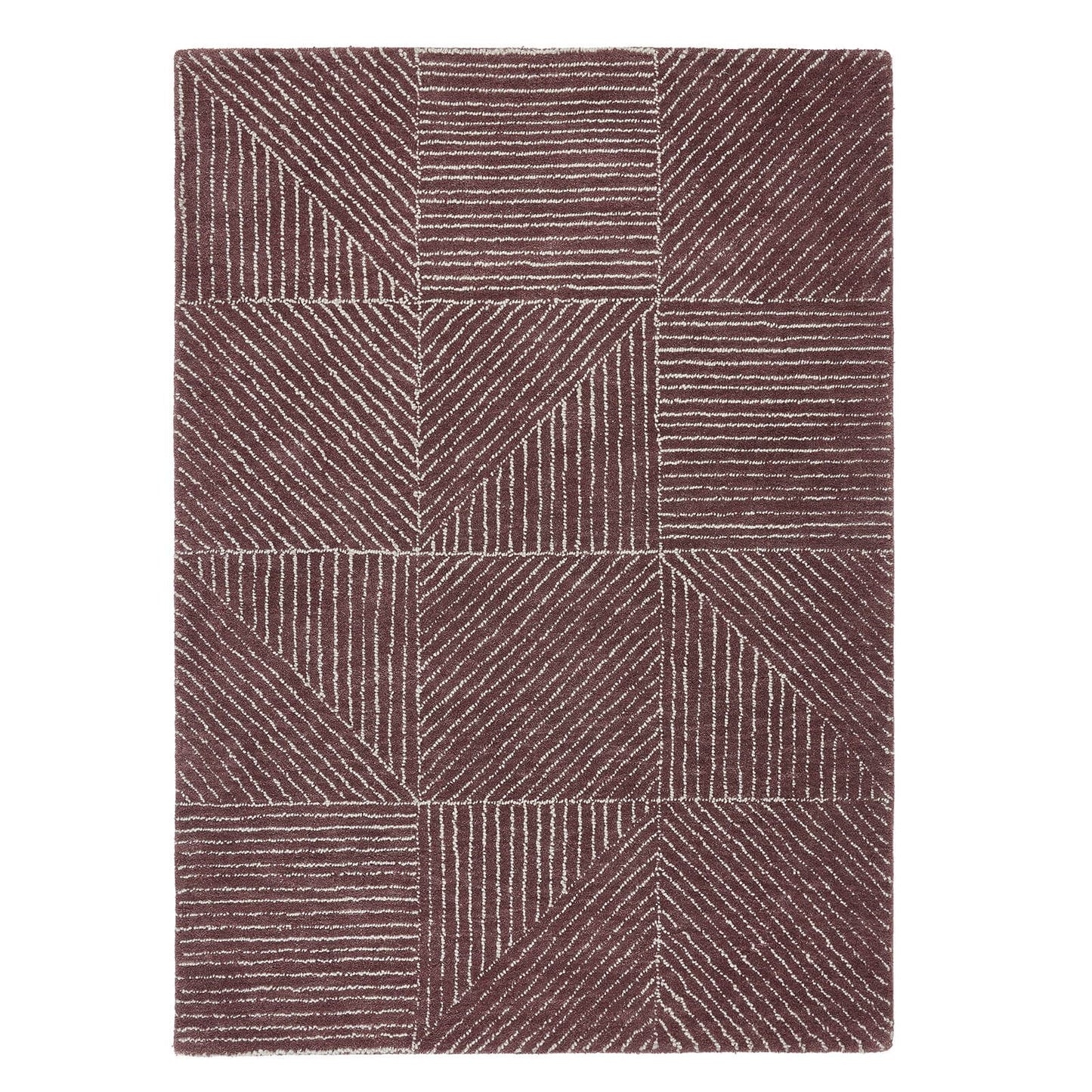 Origins Geometric Berry Rug