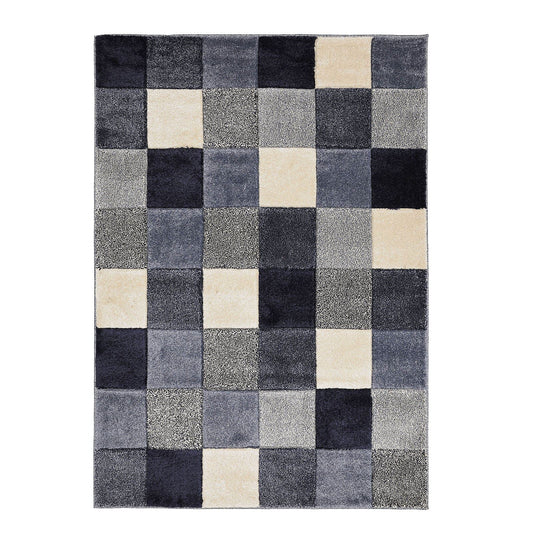 Newport Blocks Blue Blocks Rug