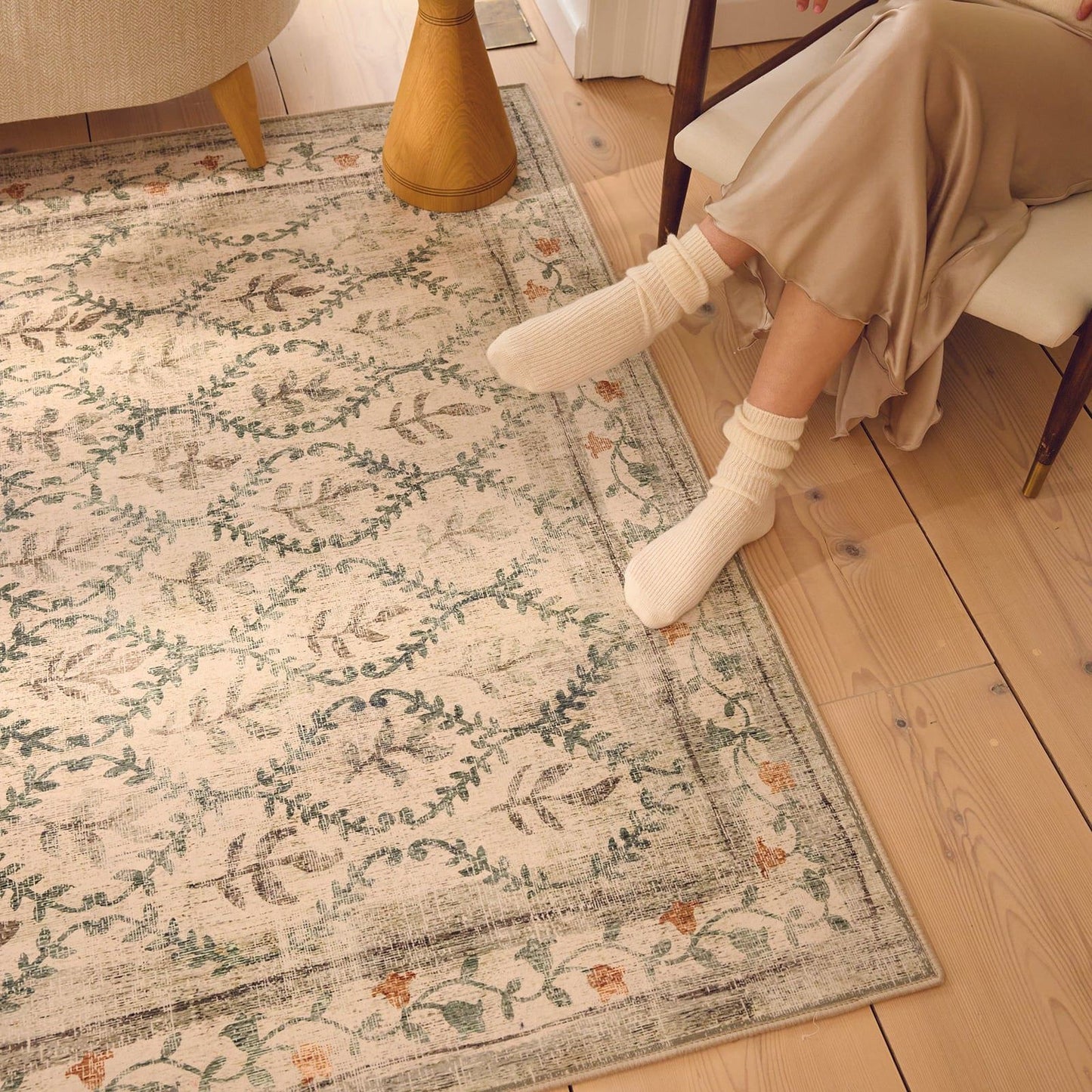 Hug Rug Eco-Washable English Garden Rug