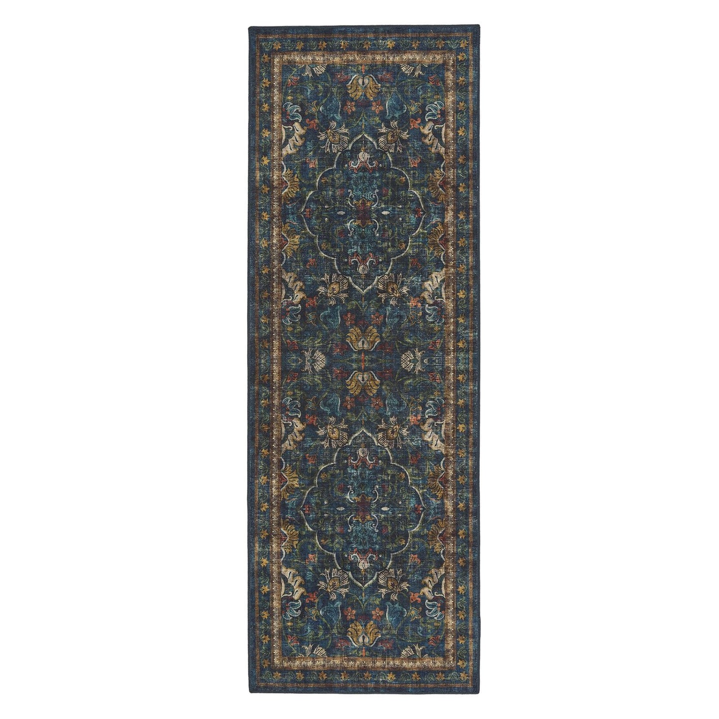 Hug Rug Eco-Washable Midnight Paisley Rug