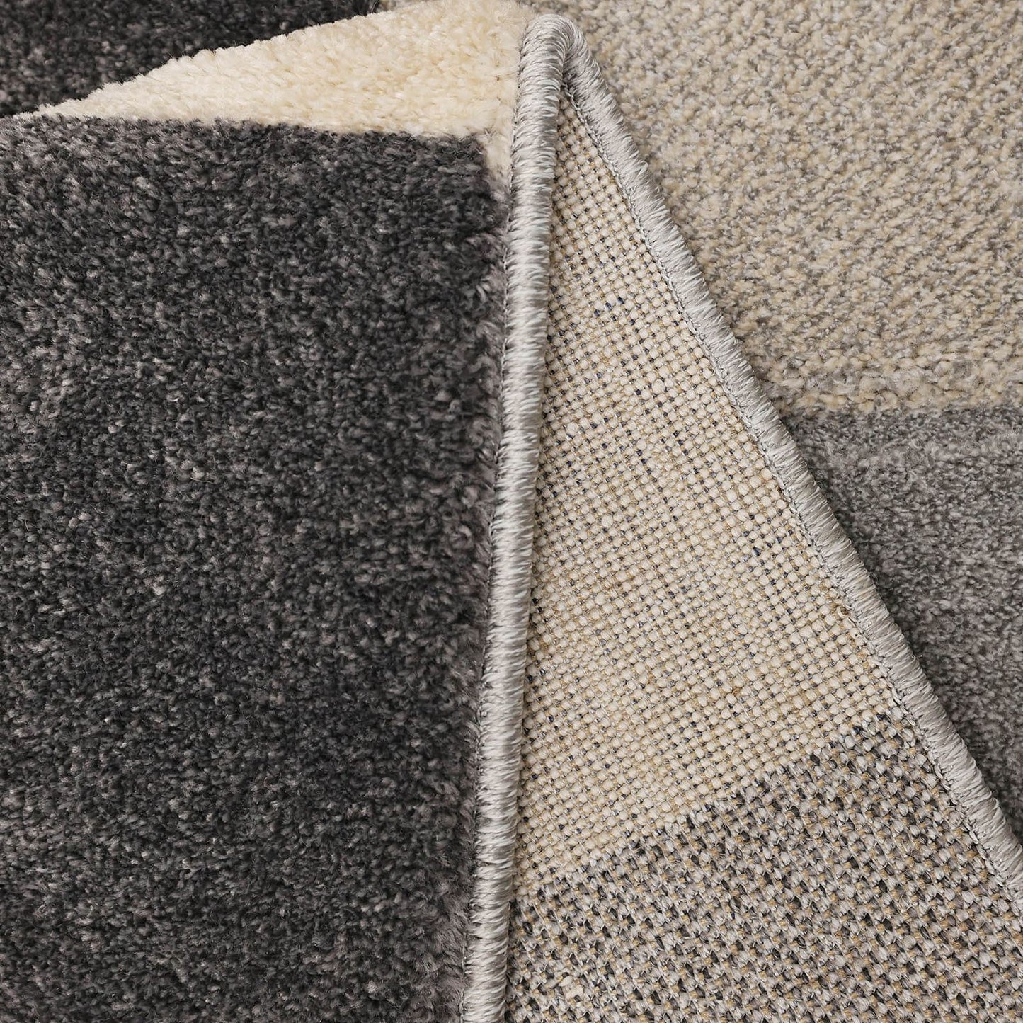 Newport Blocks Grey Blocks Rug