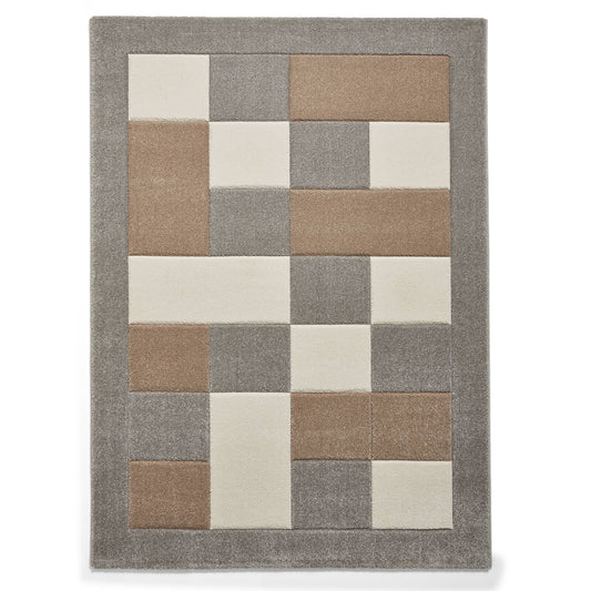 Brooklyn BRK04 (24368) Grey/Beige Modern Rug