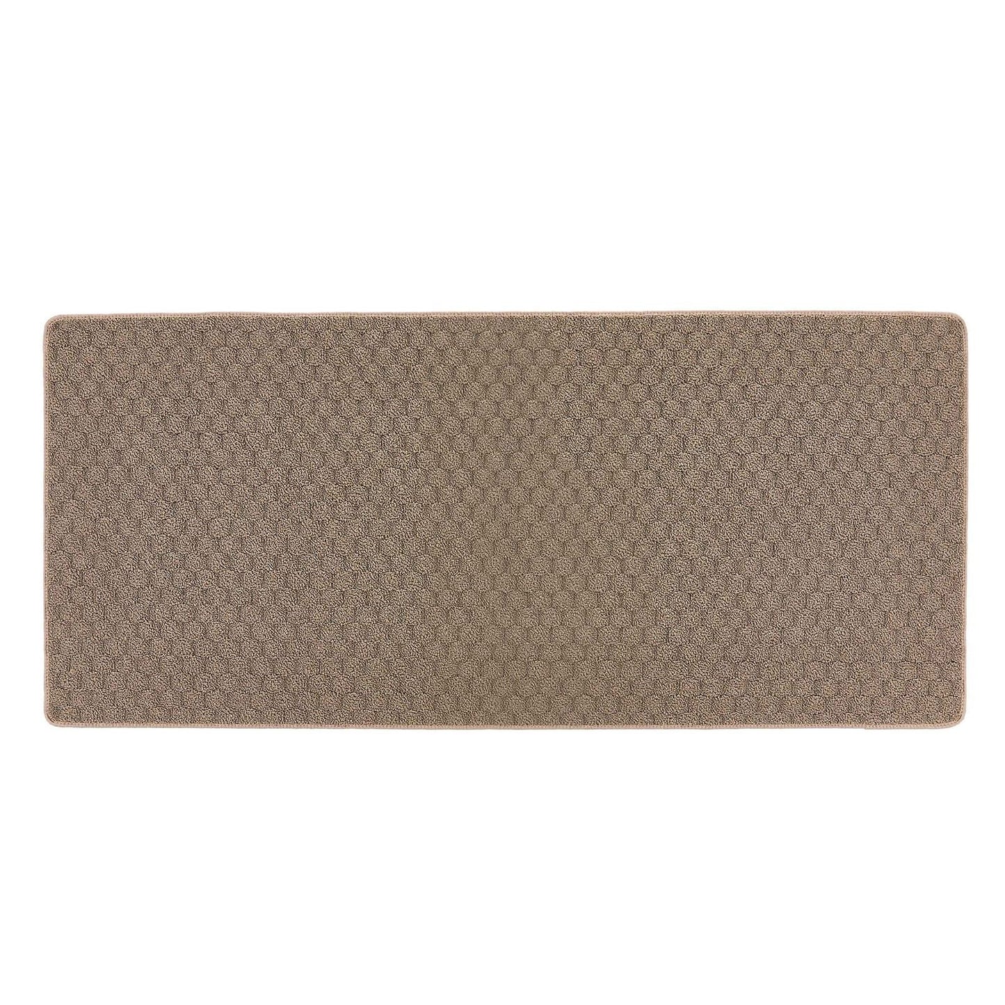 My Mat Sculptured Washable Honeycomb Mink Rug