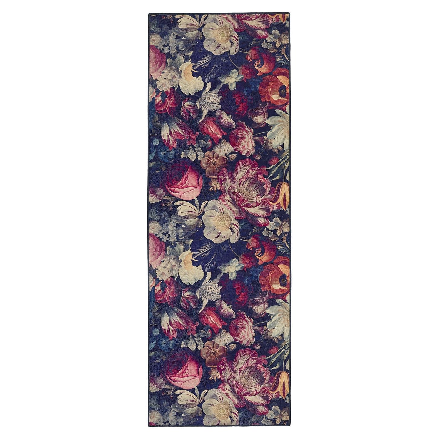 Hug Rug Eco-Washable Dark Florals Rug