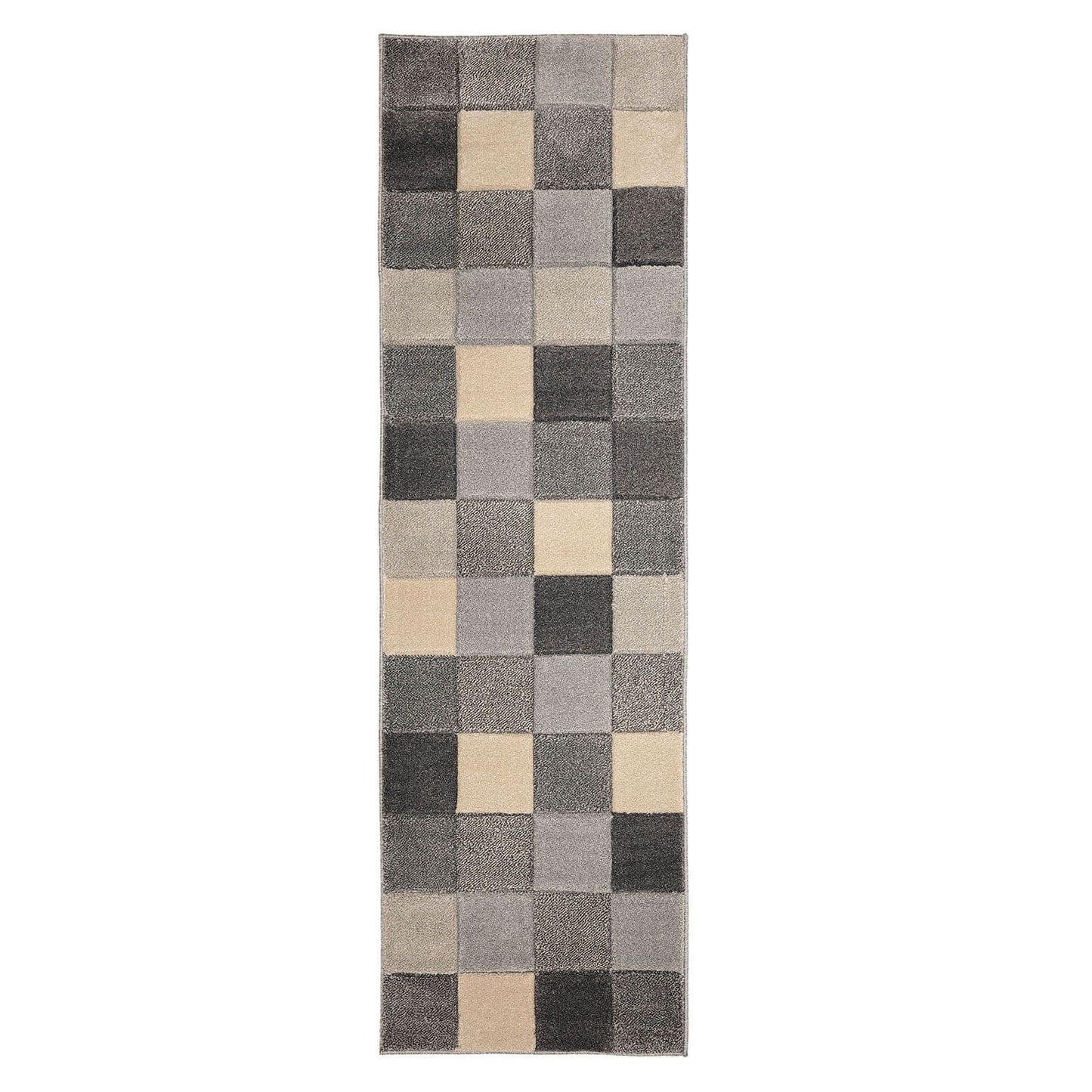 Newport Blocks Grey Blocks Rug