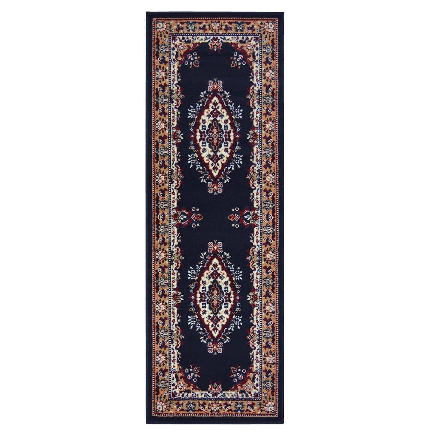 Maestro Navy Traditional Rug