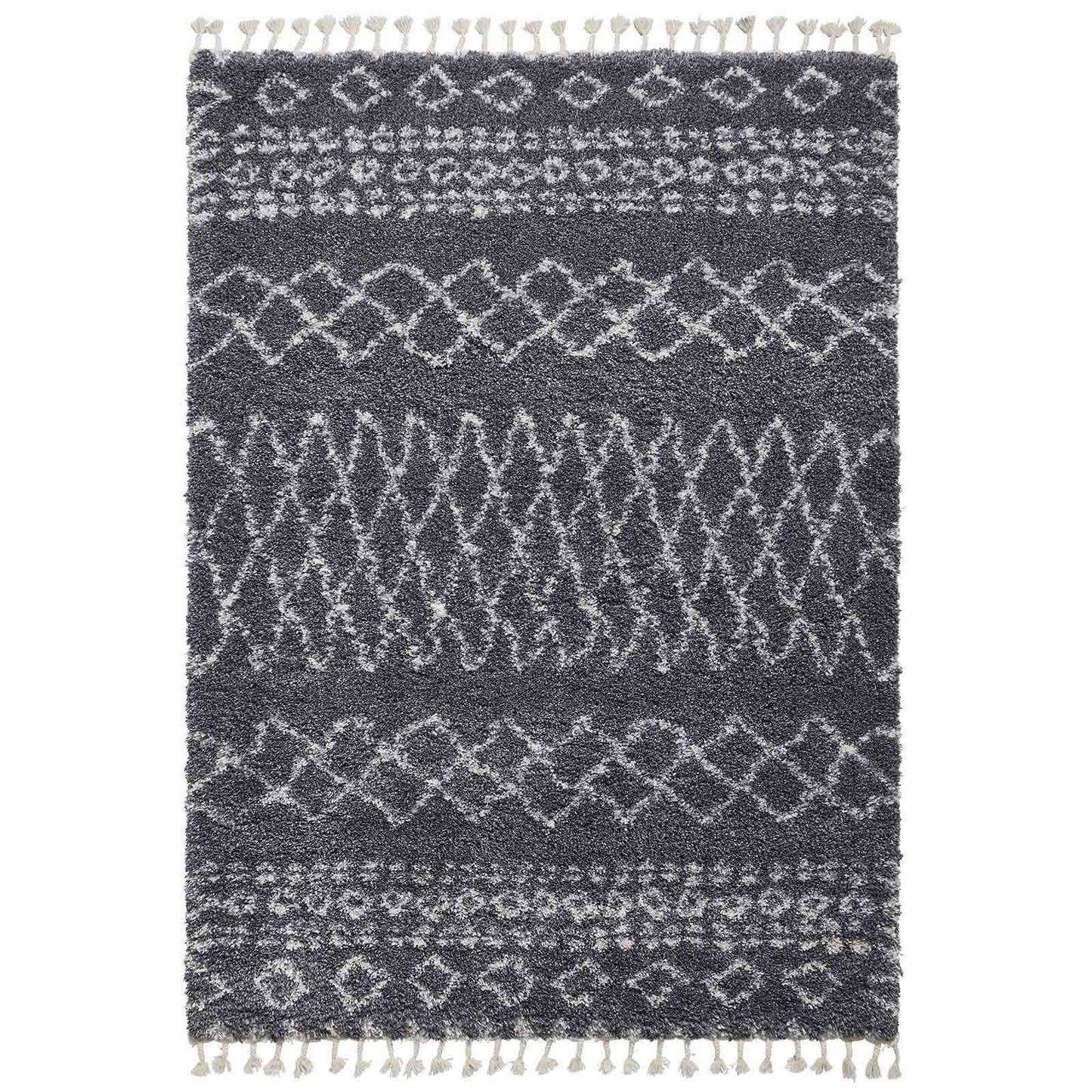 Aspen 1794 Grey/Ivory Shaggy Rug