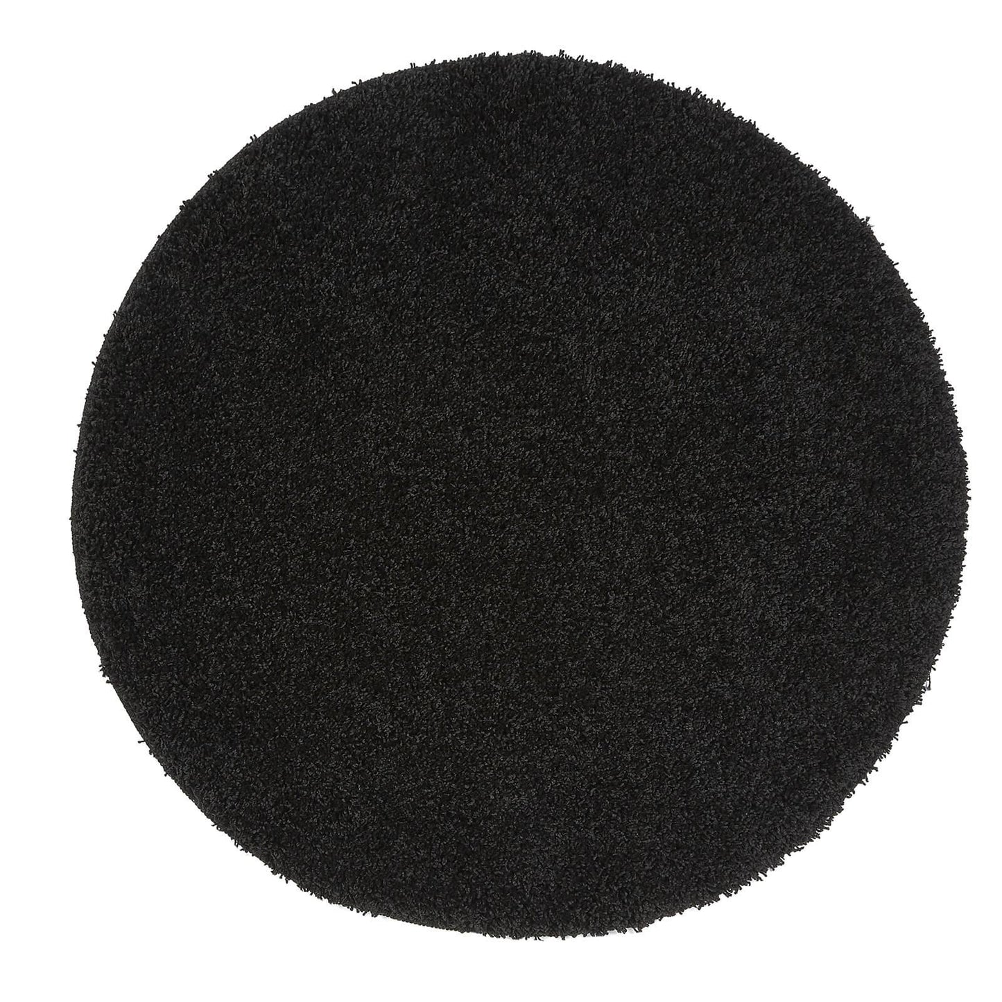 Buddy Black Plain Rugs