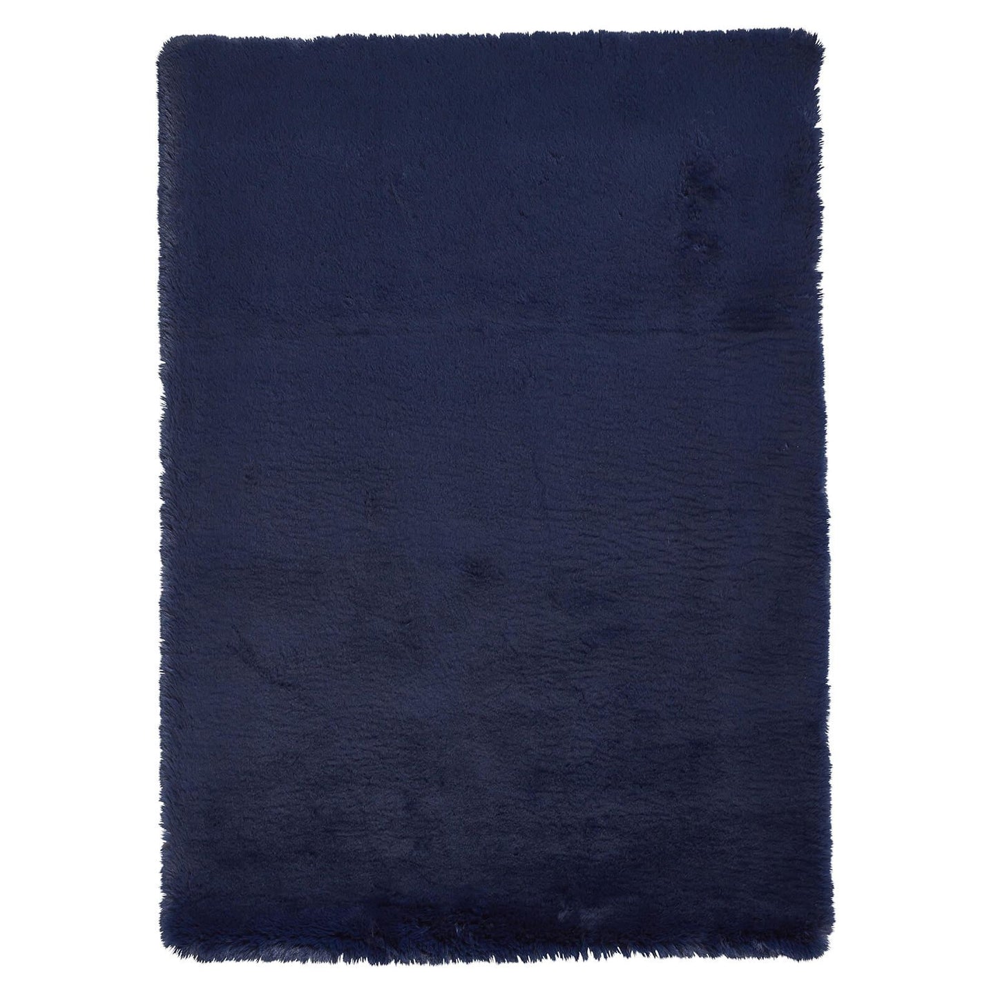 Super Teddy Navy Shaggy Rug