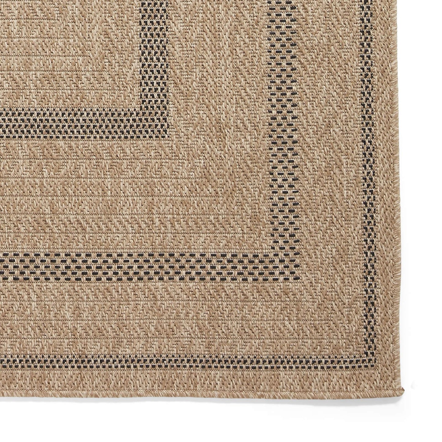 Nomad 5021 Black/Brown Modern Rug - 200 x 290cm (6ft 6" x 9ft 6")