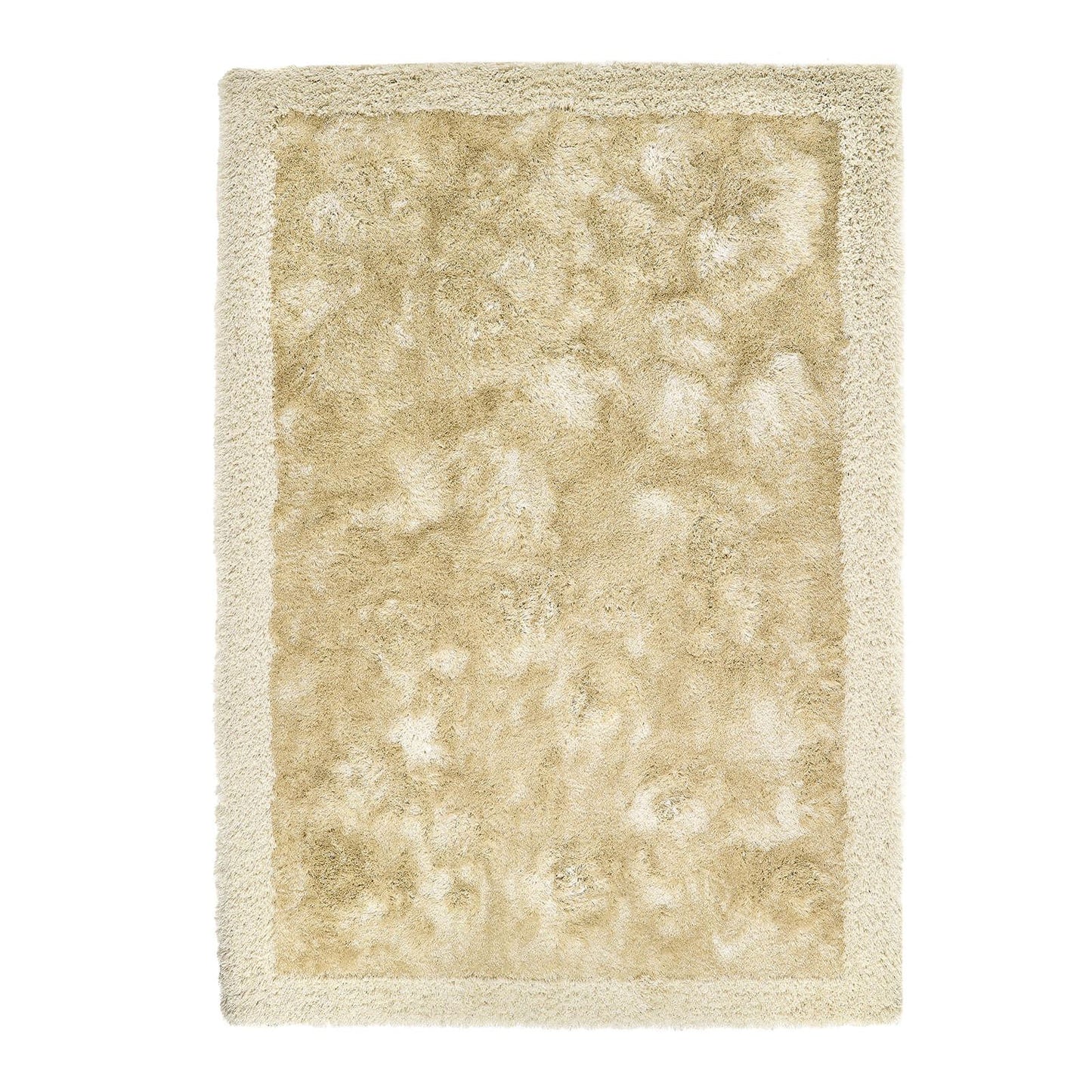 Origins Shimmer Shaggy Border Champagne Rug