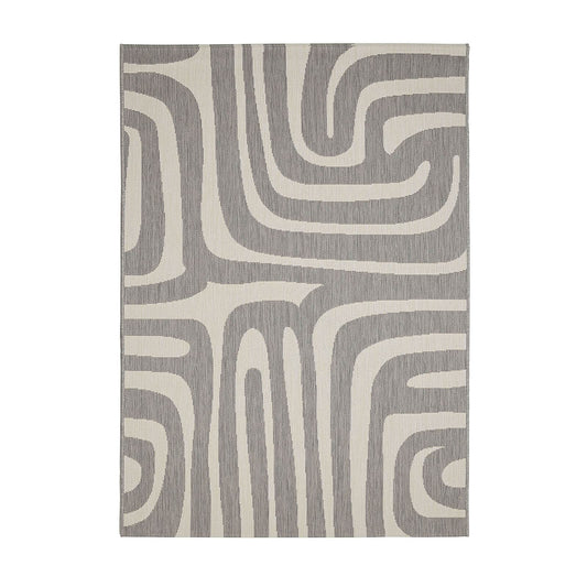 County Zebra Grey Animal Rug