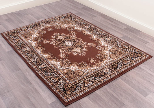 Traditional Poly Lancashire Chocolate Rugs