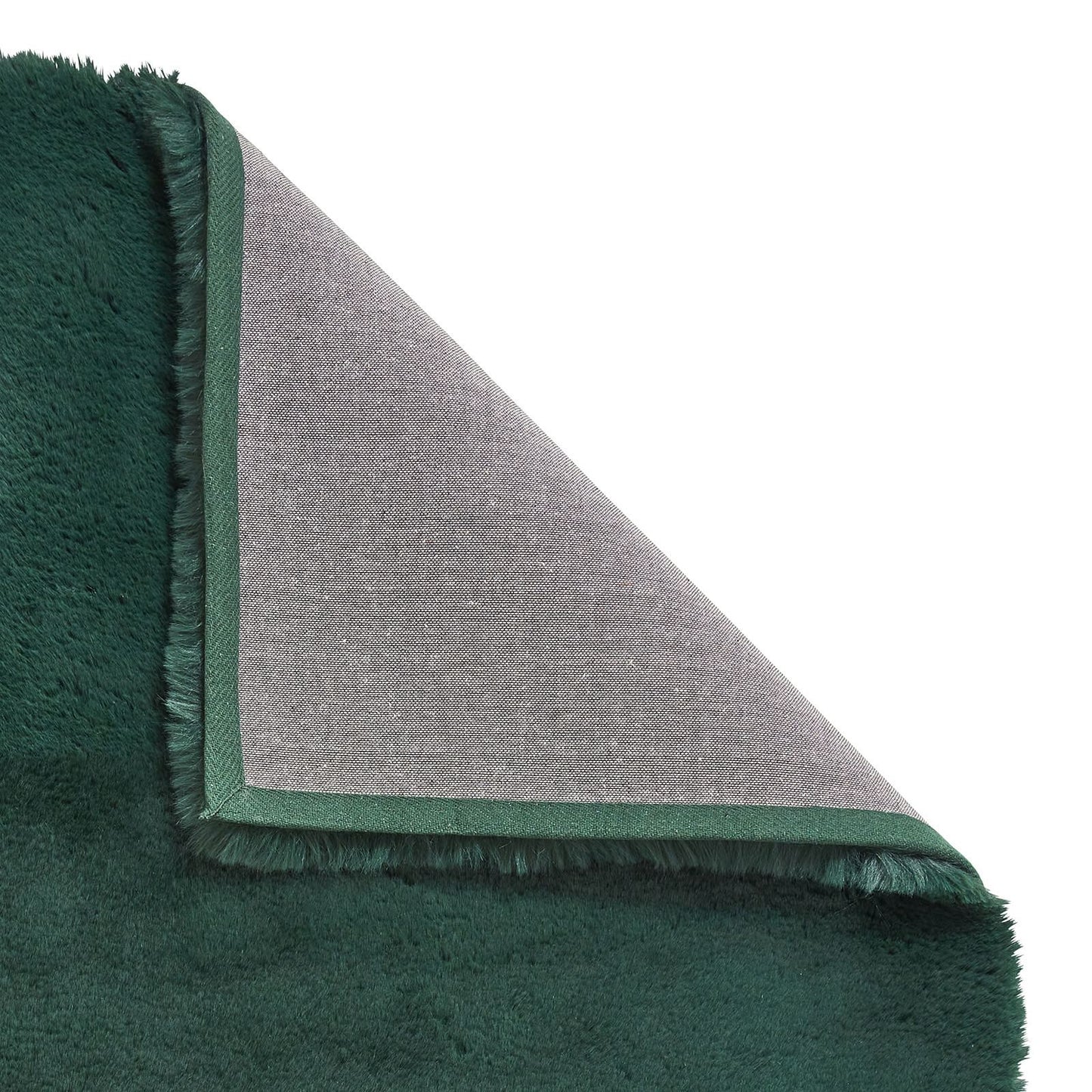 Super Teddy Jewel Green Shaggy Rug