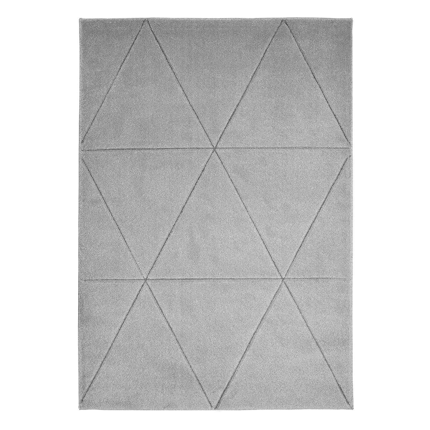 Newport Capleton Grey Plain Rug