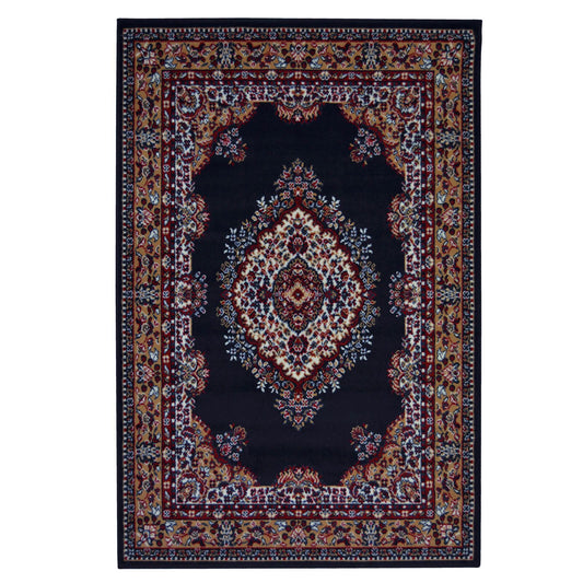 Maestro Navy Traditional Rug
