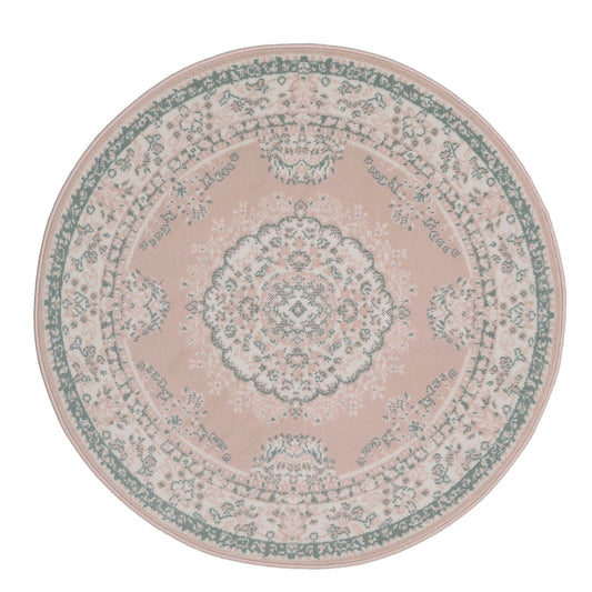 Maestro Blush Traditional Rug - 120 X 120cm (Circle) (4ft 0" x 4ft 0")