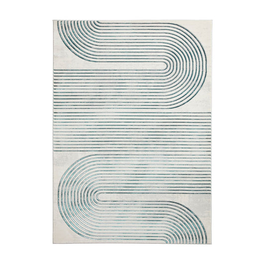 Apollo 2683 Grey/Green Modern Rug