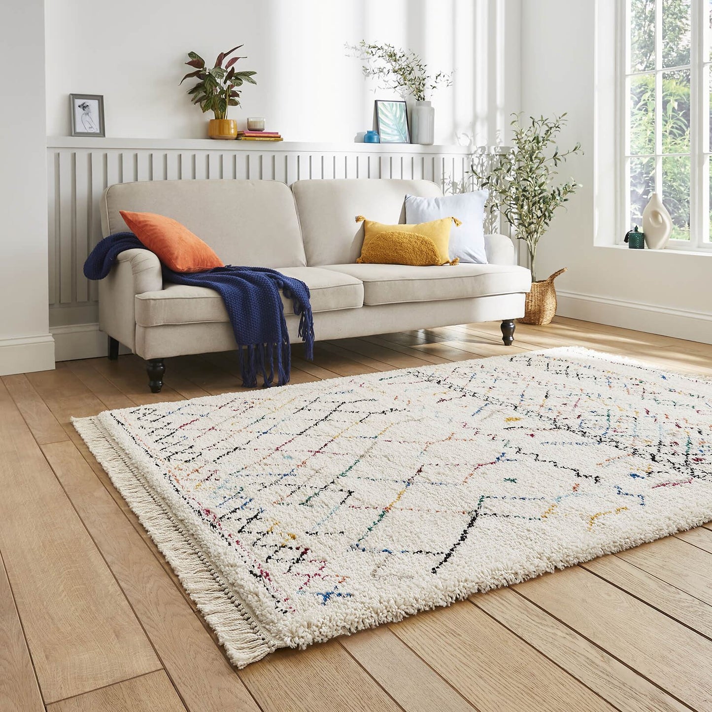 Boho A860 Multi Modern Rug