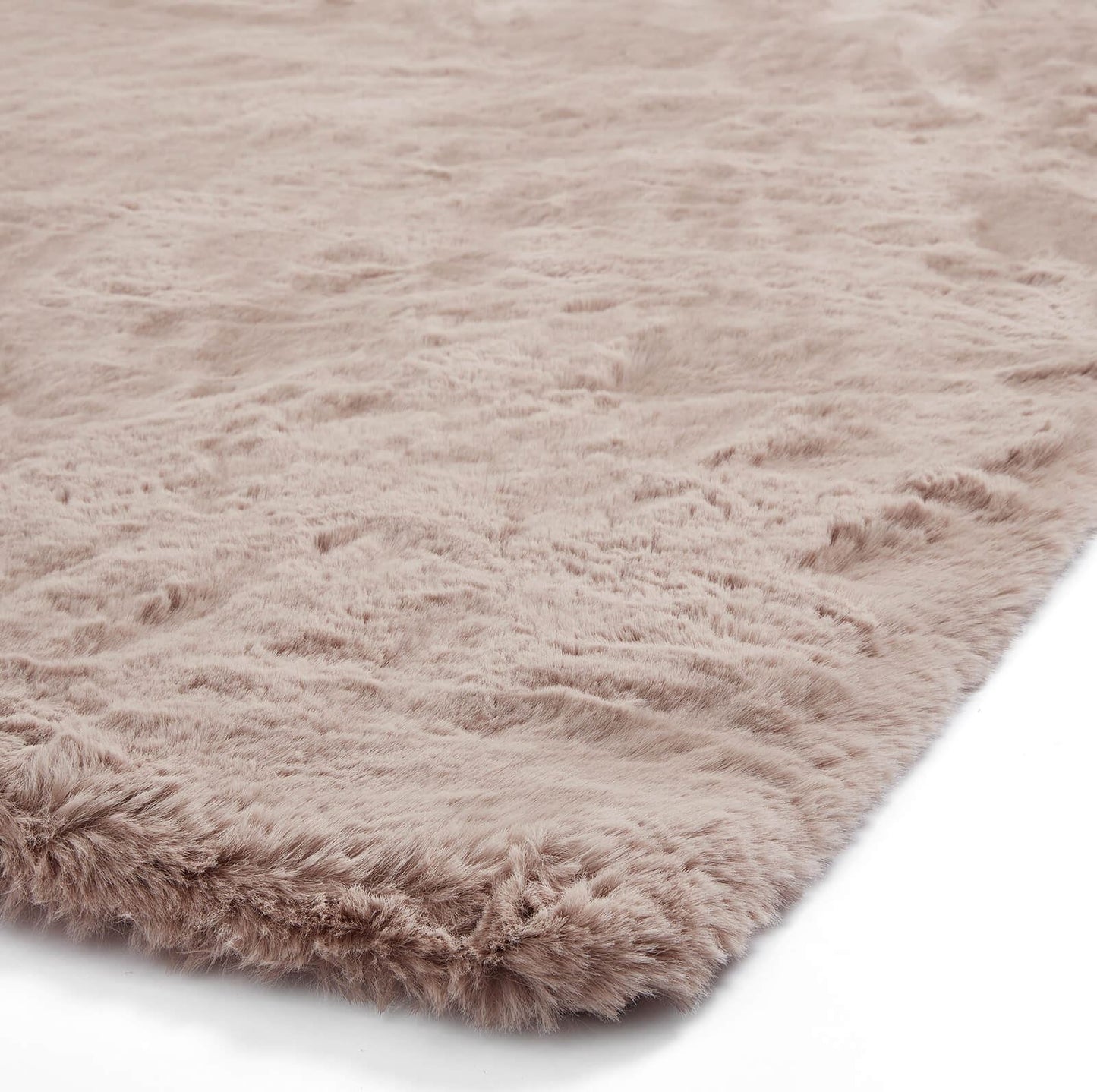 Super Teddy Rose Shaggy Rug