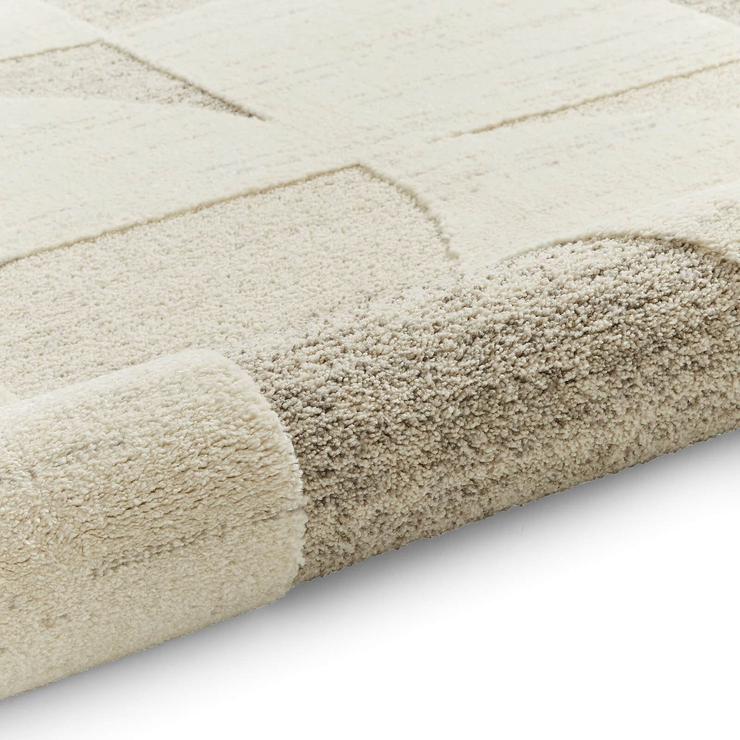 Elio 66747 Beige Modern Abstract Rug
