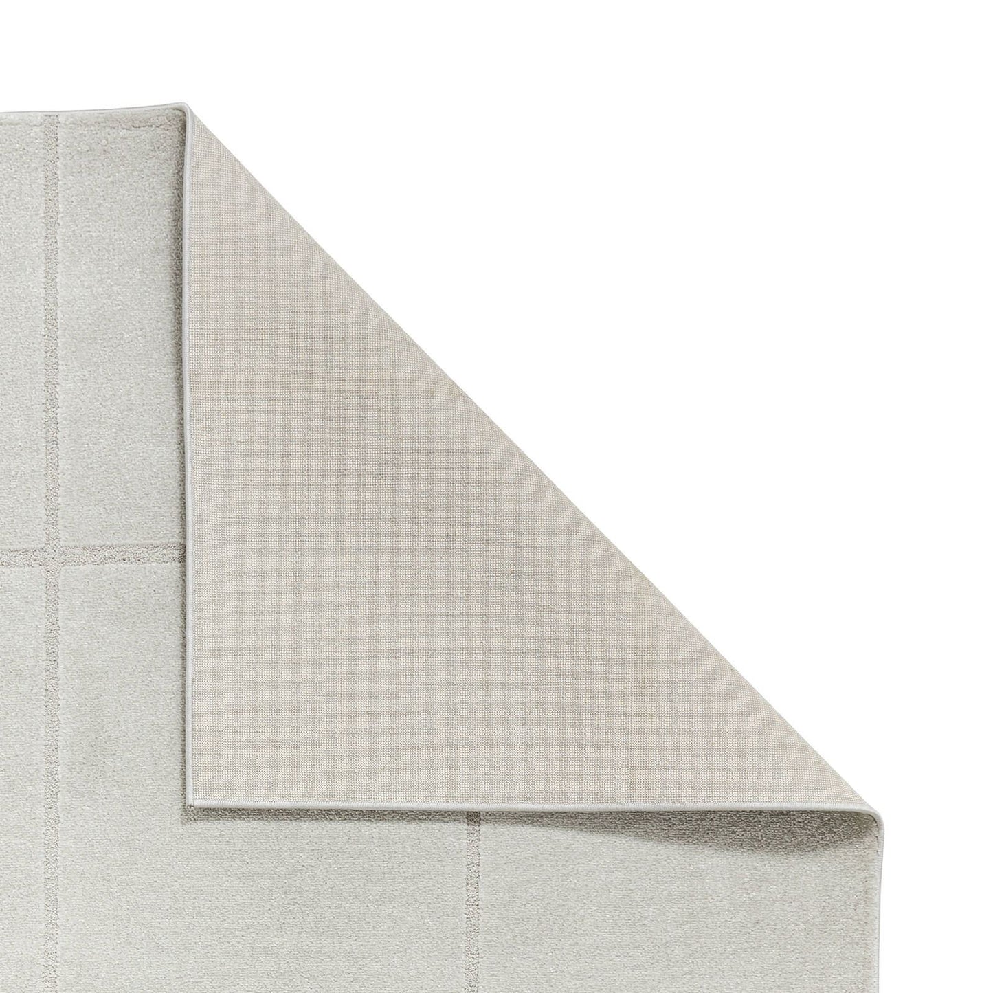 Elio 70100 Silver Modern Geometric Rug