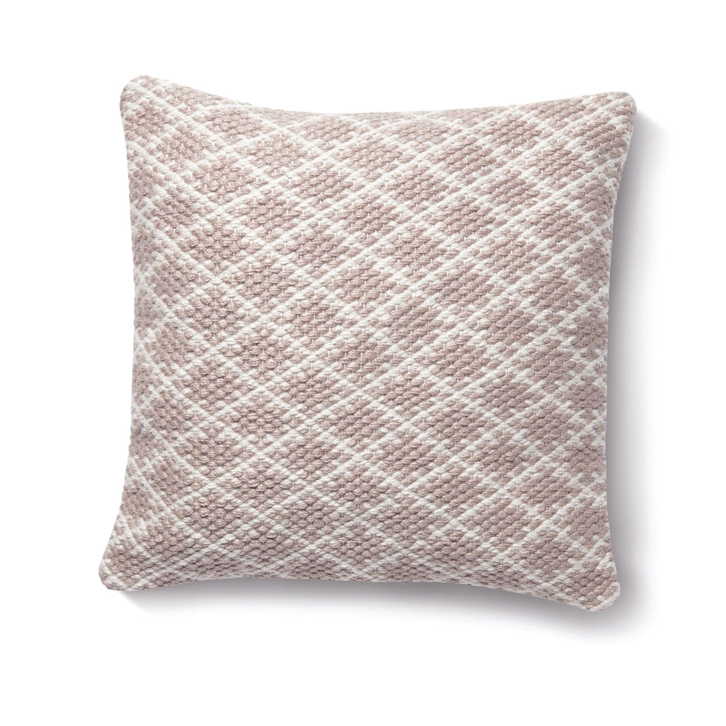 Hug Rug Woven Trellis Cushion Natural 45X45 Rug